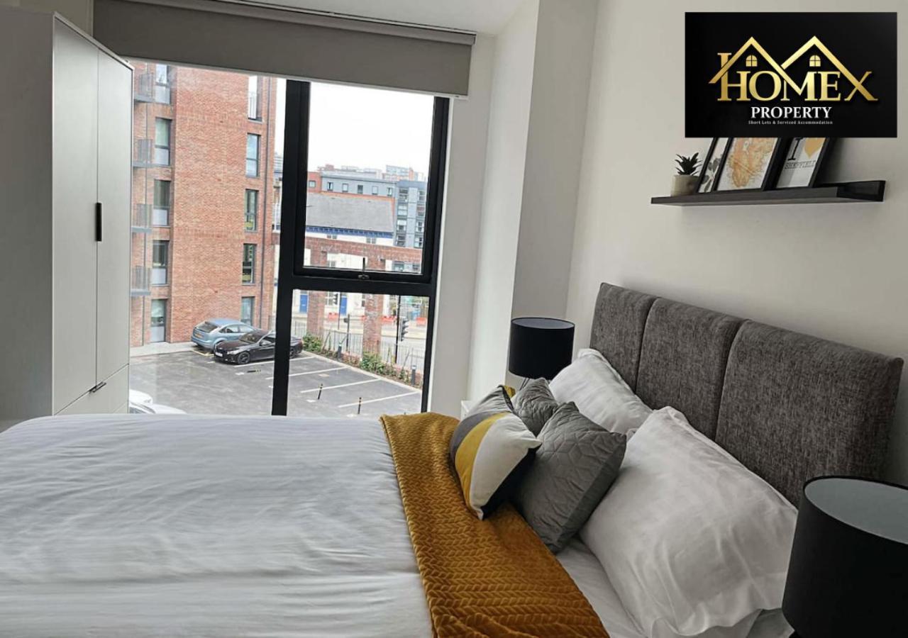 Great Central Luxury Two Bedroom Apartment By Homex Property Serviced Accommodation Sheffield Exterior photo